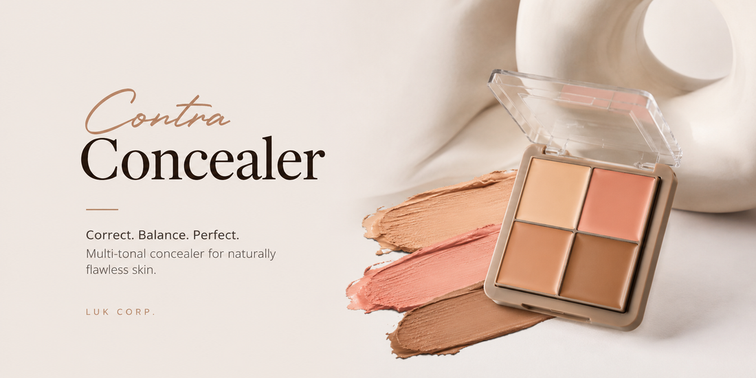 Contra Concealer — Creamy Full Cover & Flexible Adhesion, Engineered Into One Mechanism