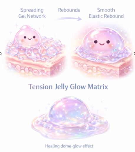 Jelly Pop Tint: High-Tension Jelly Glow Tint with Dome-Like Shine (O/W Formula)
